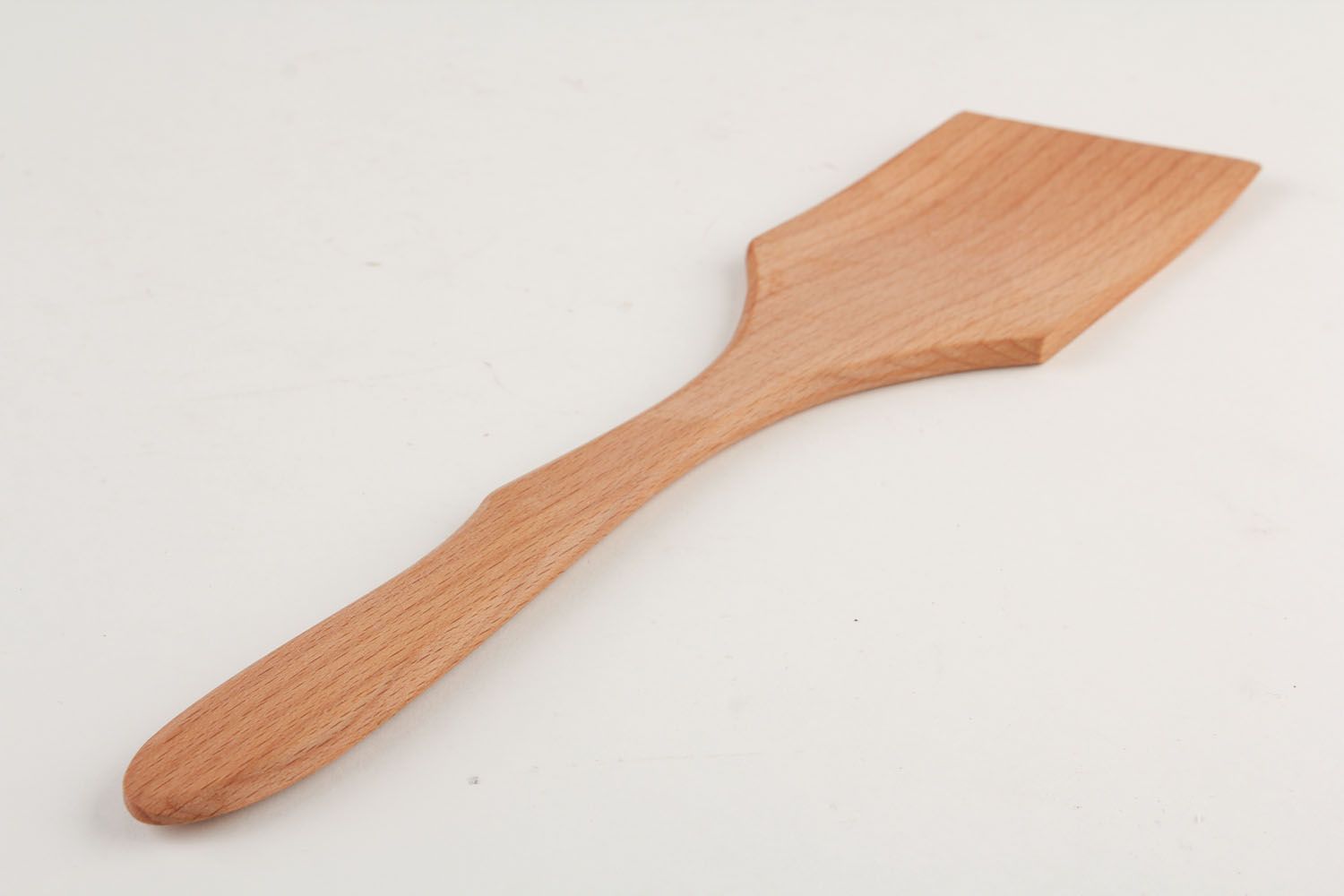 Wooden spatula for frying pan photo 1