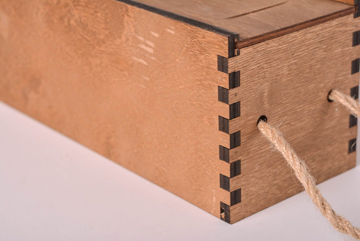 Декоративный ящик хэнд мэйд ящик для хранения деревянный ящик пенал темный фото 4