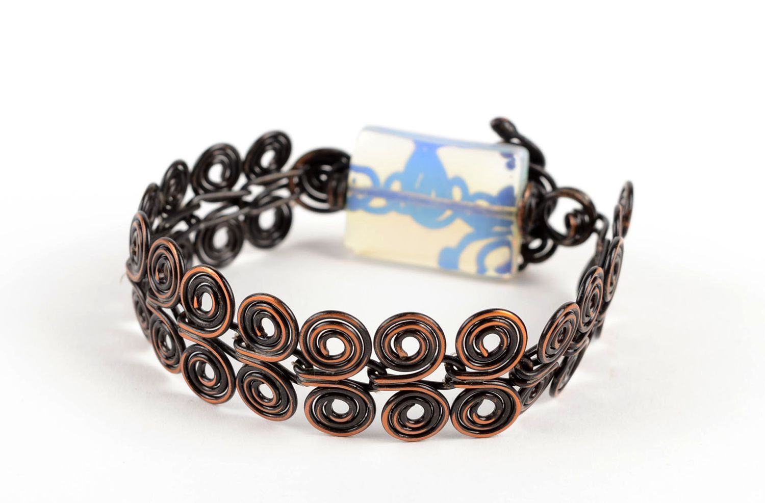 Womens bracelet handmade jewelry metal jewelry designer bracelet costume jewelry photo 1