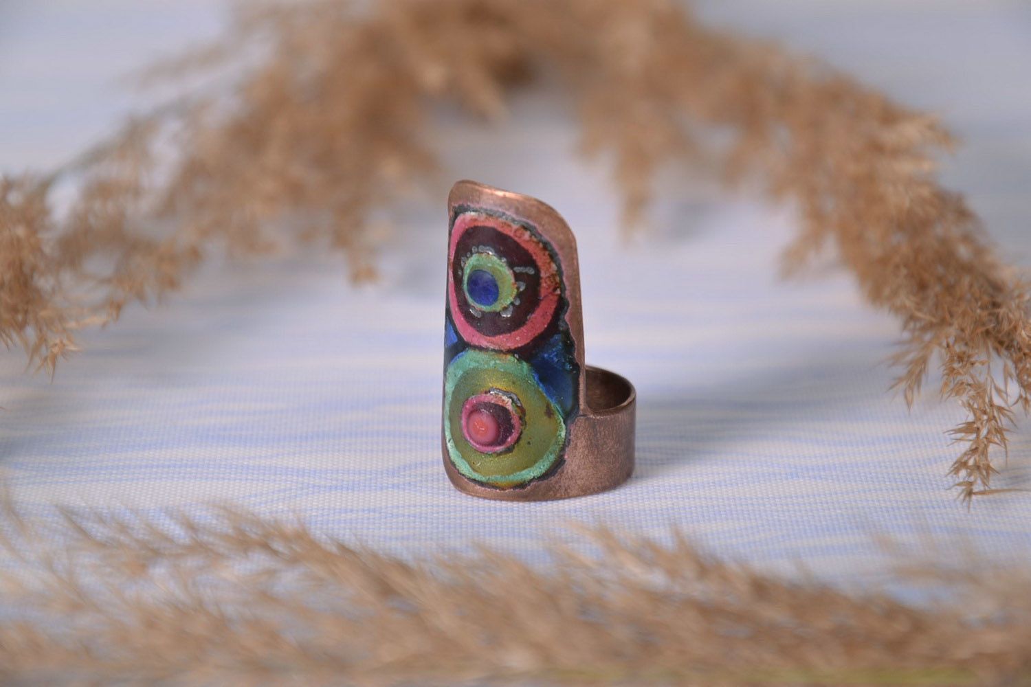 Handmade Copper Ring photo 3