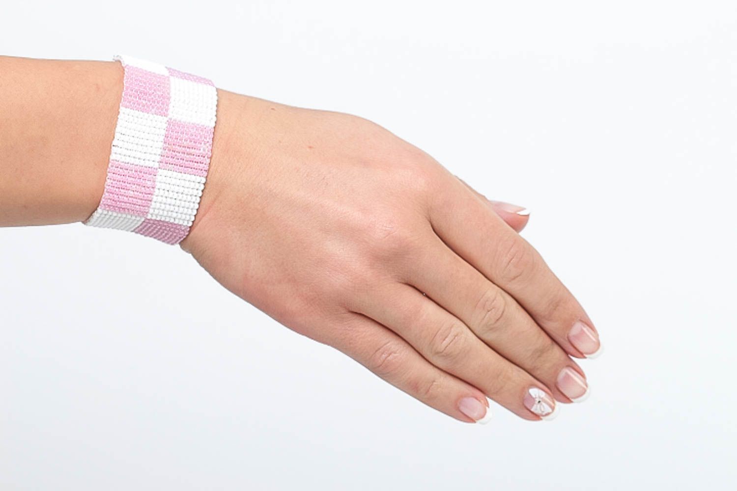 Modisches Armband Glasperlen breites Damen Armband Mode Schmuck für Frauen foto 5