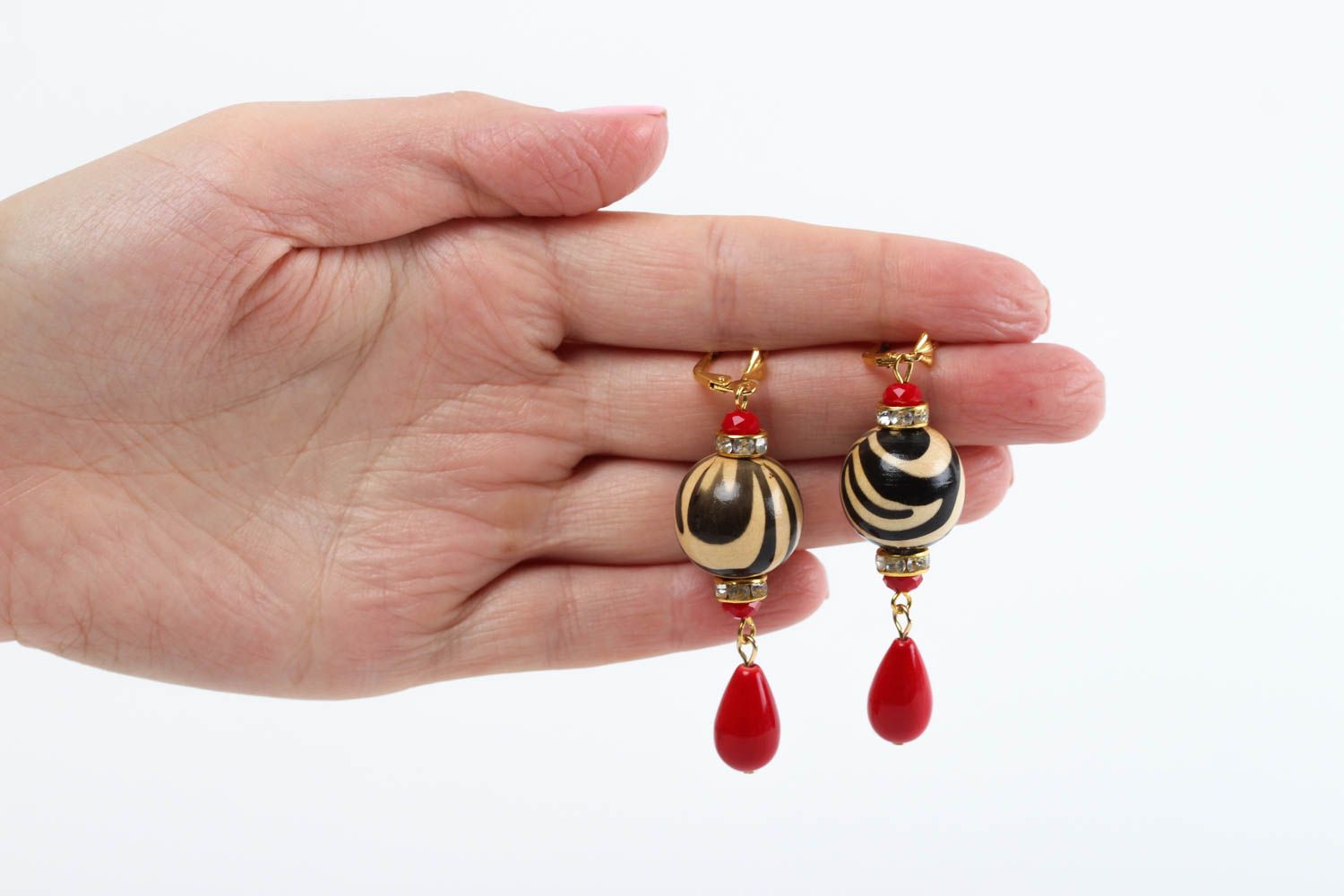 Handmade earrings designer earrings for girls earrings with charms gift for her photo 5