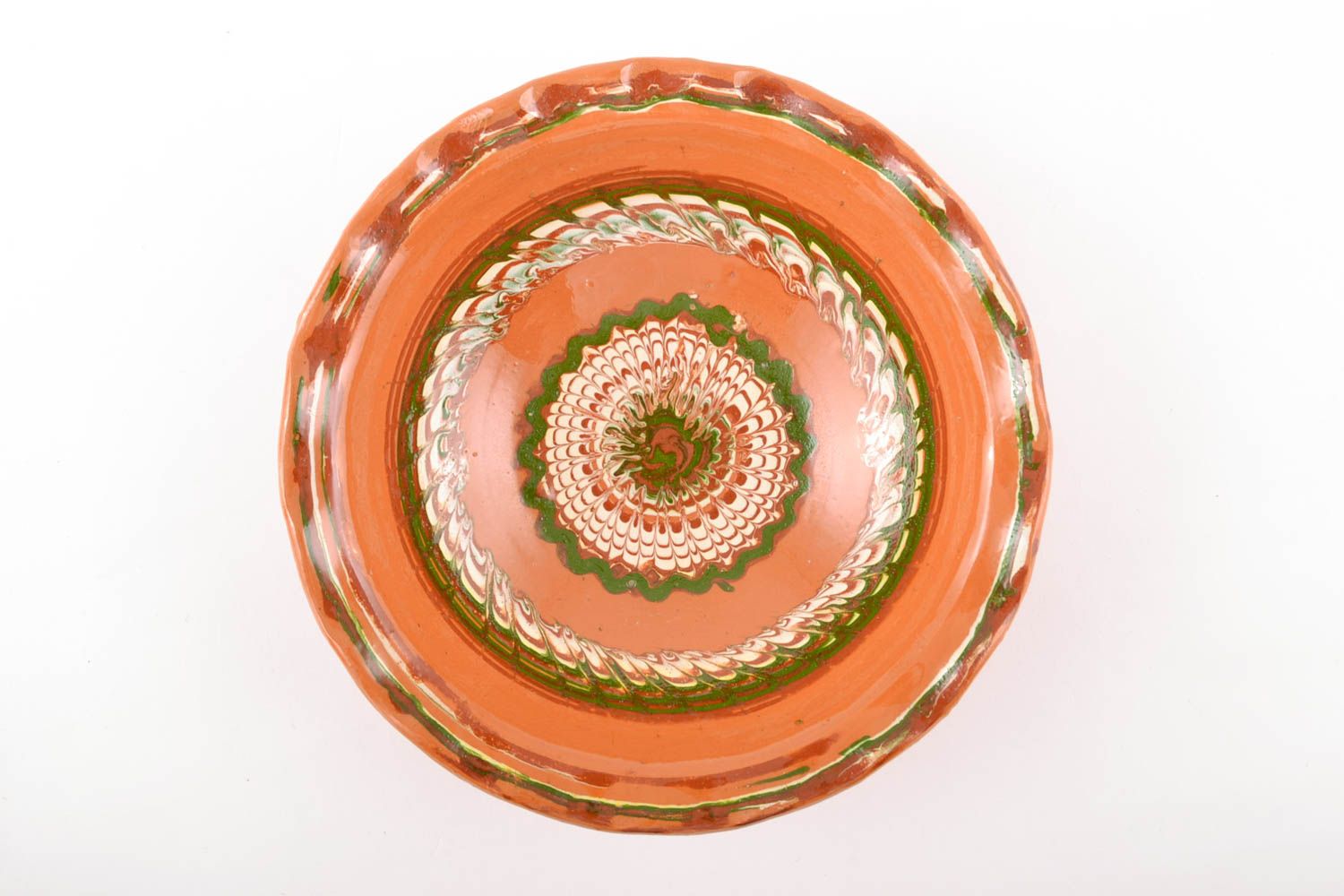 Beautiful ceramic bowl flyandrovka photo 2