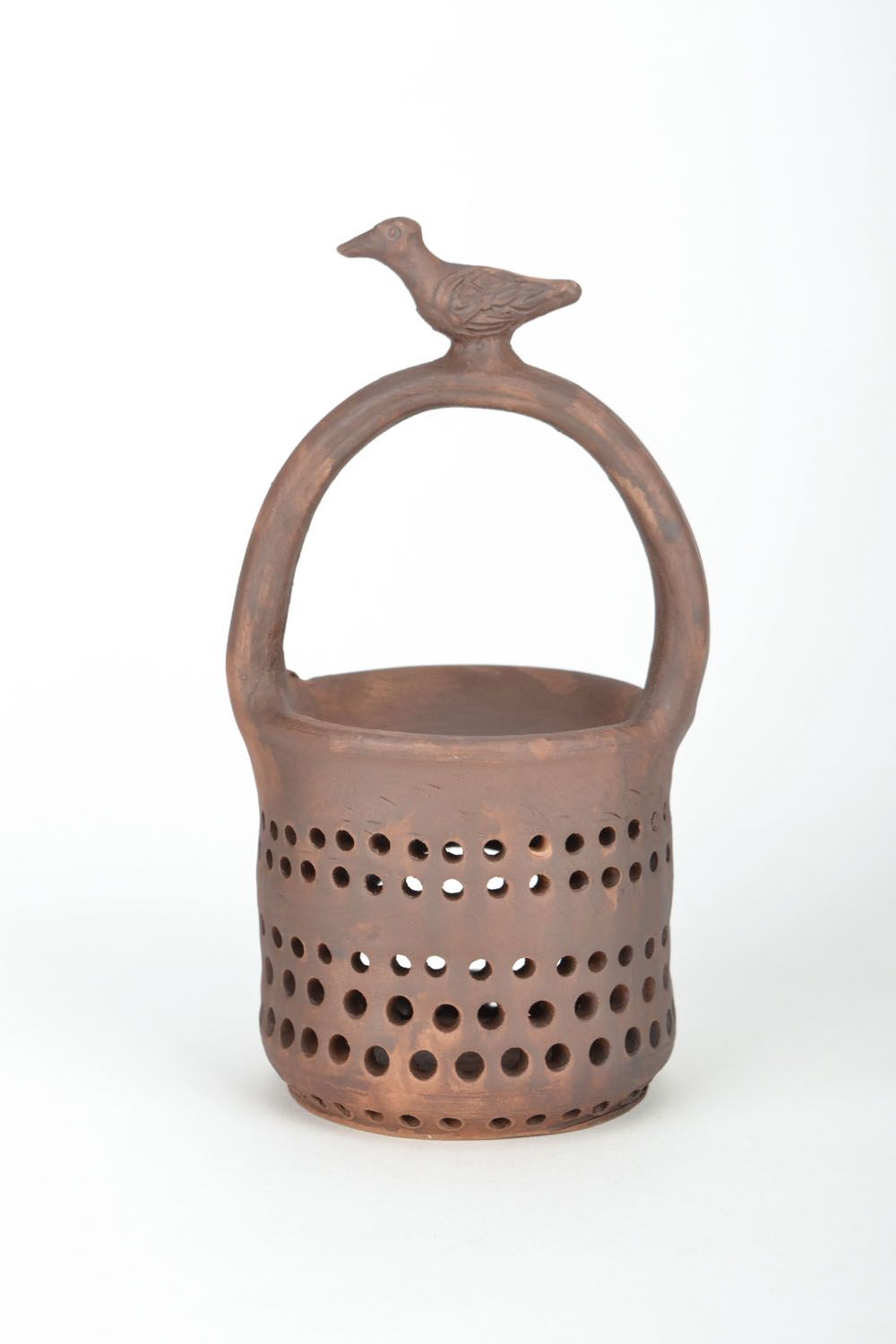 Lâmpada aromática de cerâmica feita à mão  foto 3