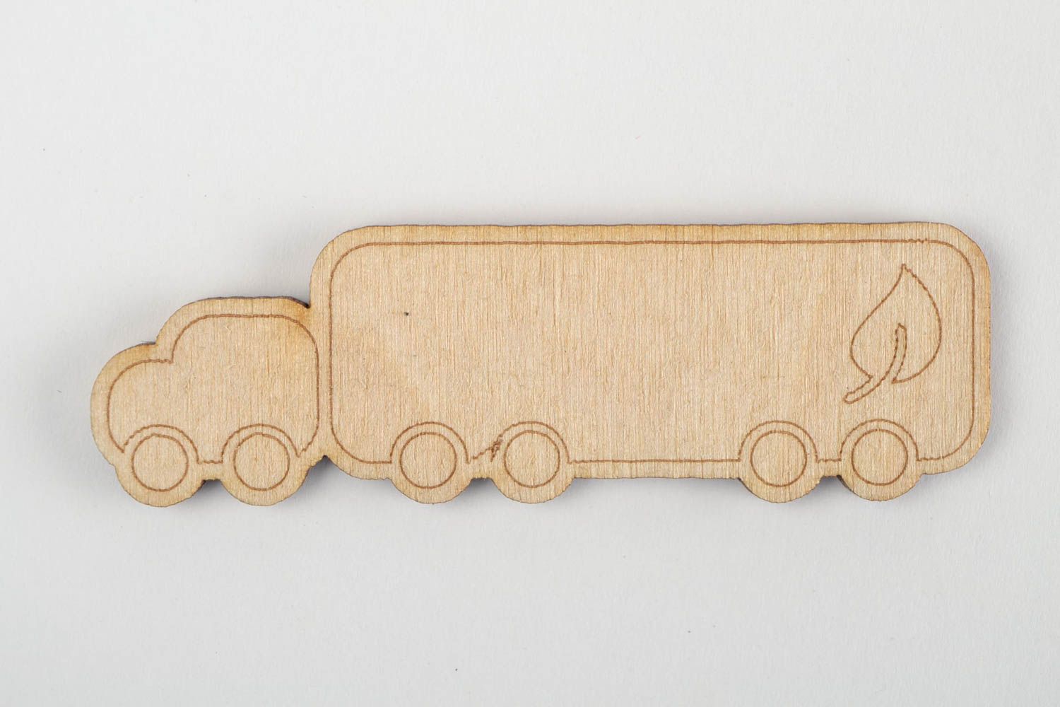 Hadmade Lastwagen Holz Miniatur Figur Holz Rohling zum Bemalen Geschenk für Kind foto 4