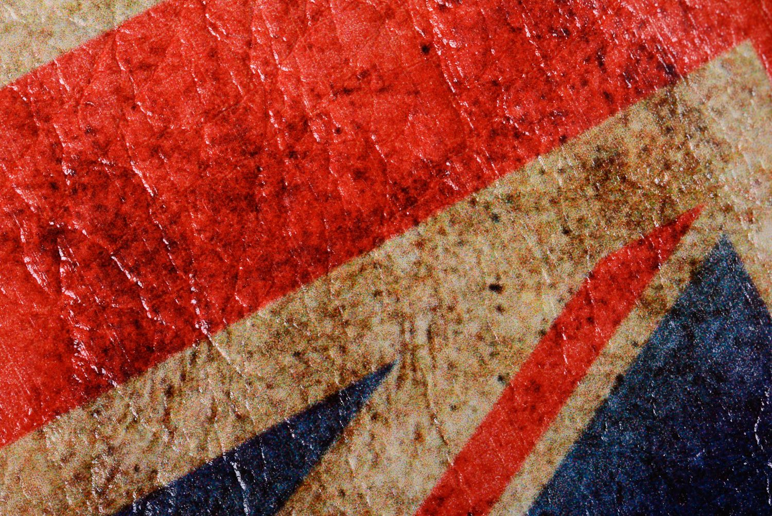 Homemade artificial leather passport cover Great Britain photo 3