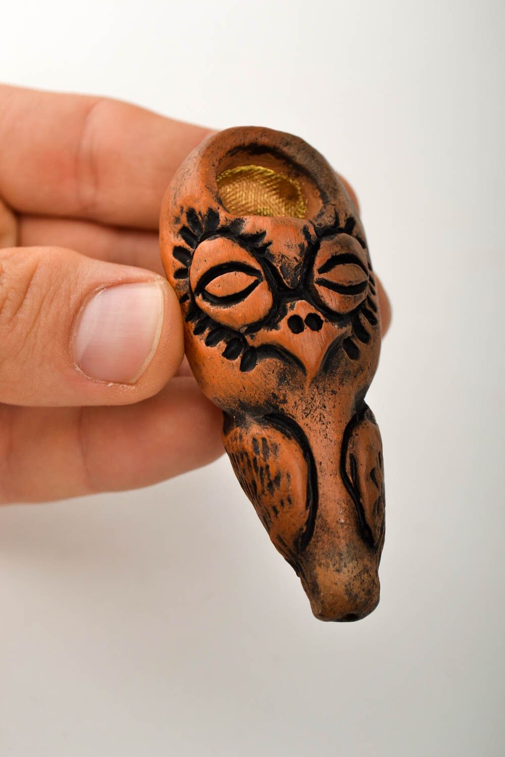 Kleine Tabakpfeifen handgefertgit Keramik Handarbeit Geschenk für Männer foto 2