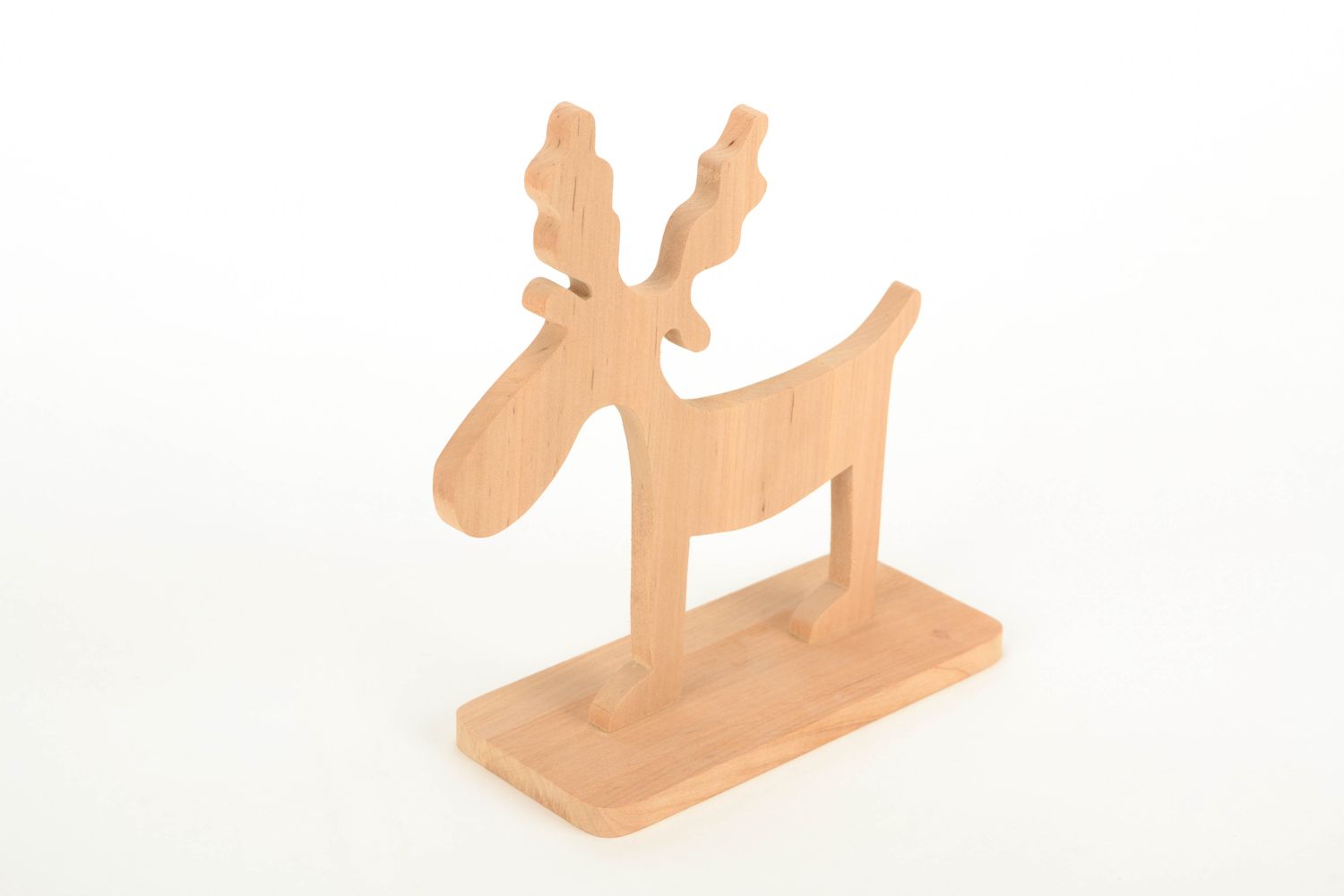 Wooden craft blank for statuette  photo 1