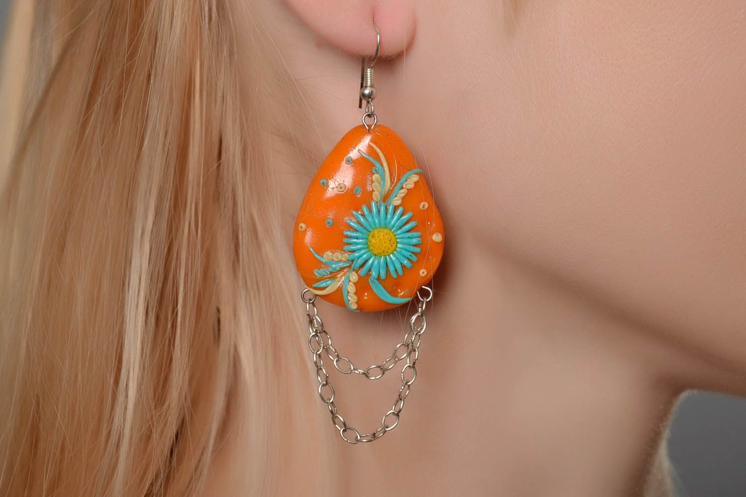 Handmade earrings photo 3