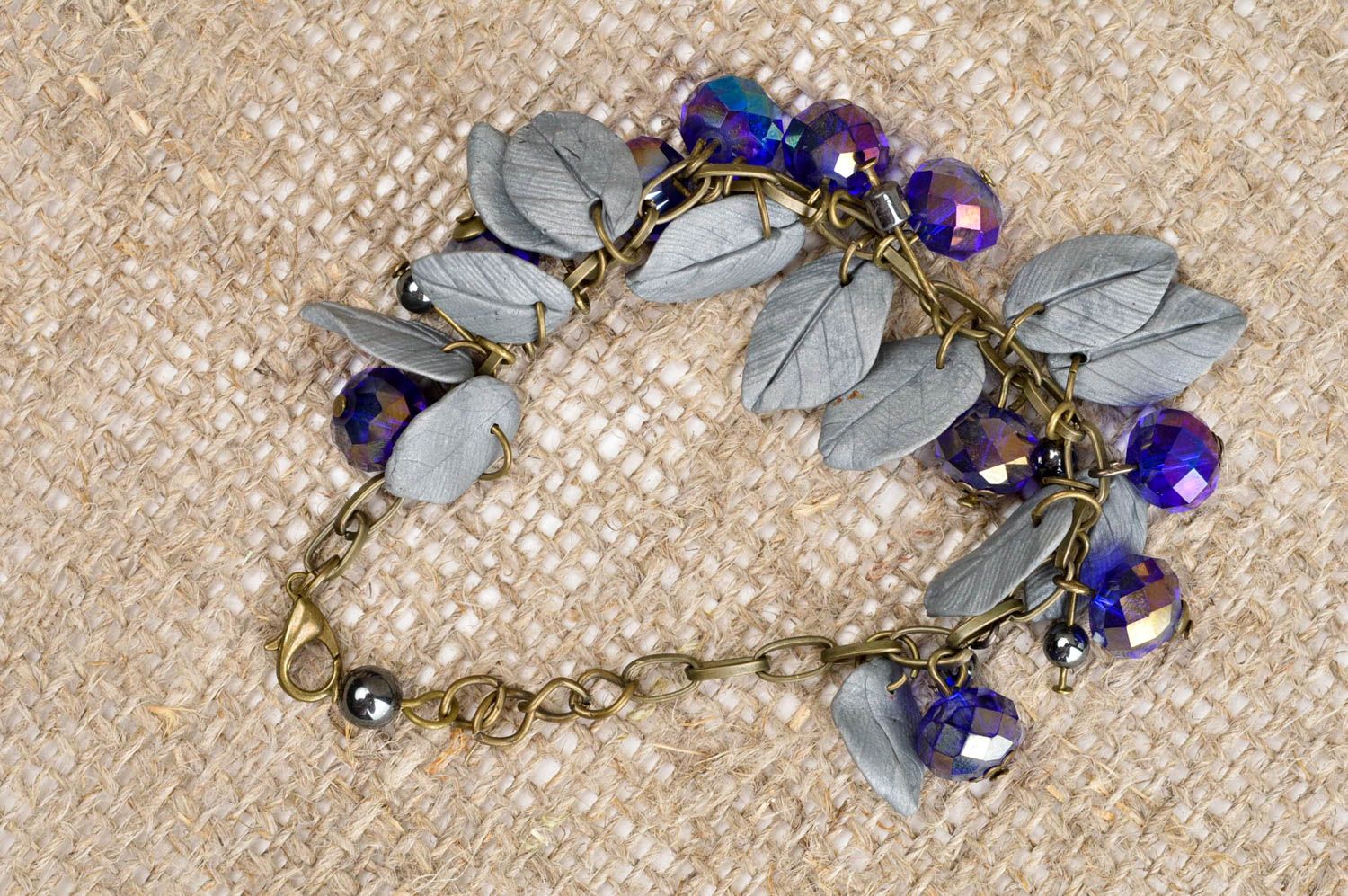 Handmade designer cute bracelet unusual stylish bracelet elegant jewelry photo 3