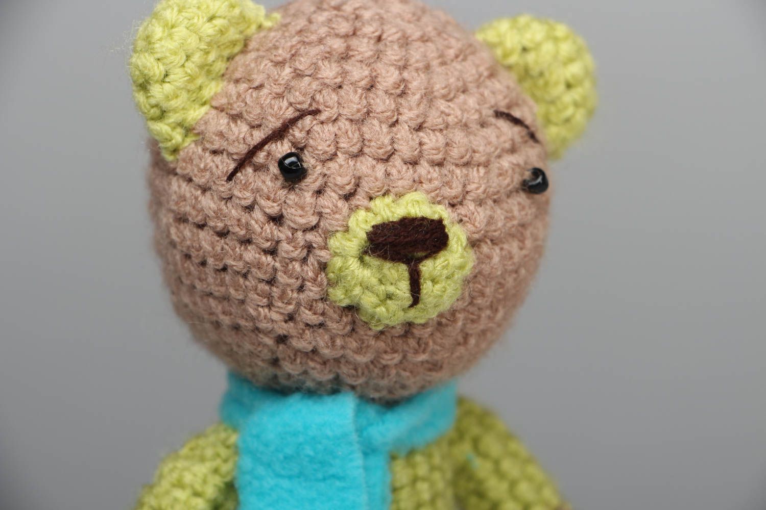 Handmade crochet toy Bear photo 2