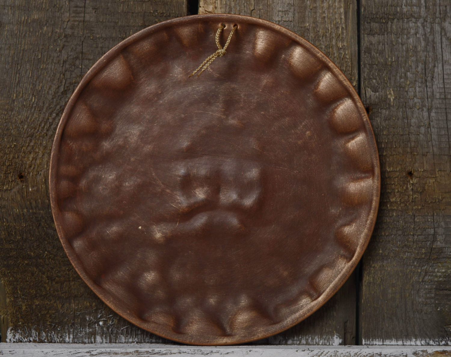 Assiette-amulette en céramique faite main Svarog photo 5