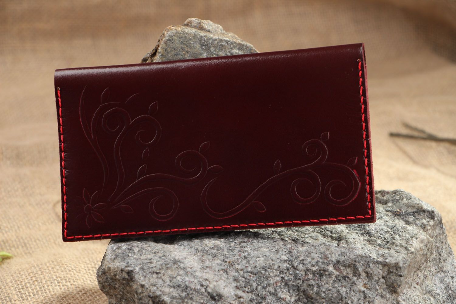 Genuine leather wallet for women photo 5
