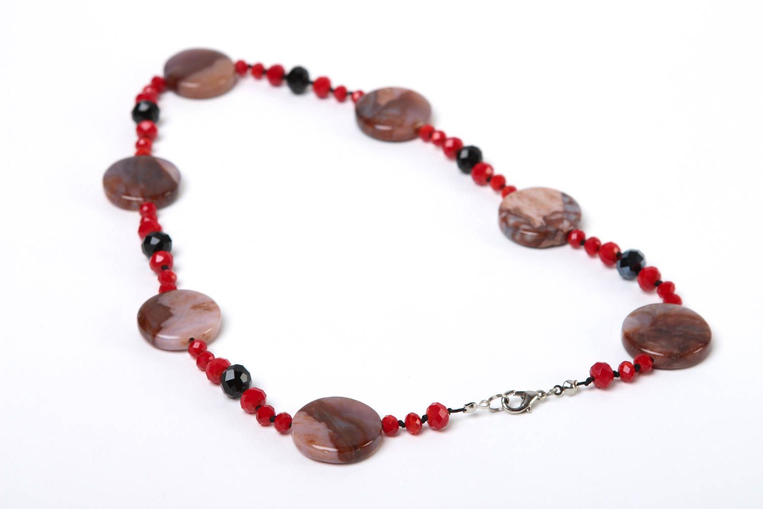 Halskette für Frauen handgeschaffen Damen Halskette schön Geschenk für Frauen foto 4