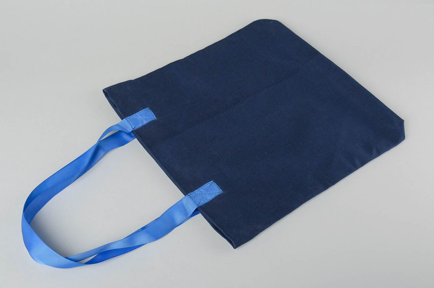 Designer Tasche in Blau handgemachte Tasche für Frauen Geschenk Ideen für Frauen foto 3