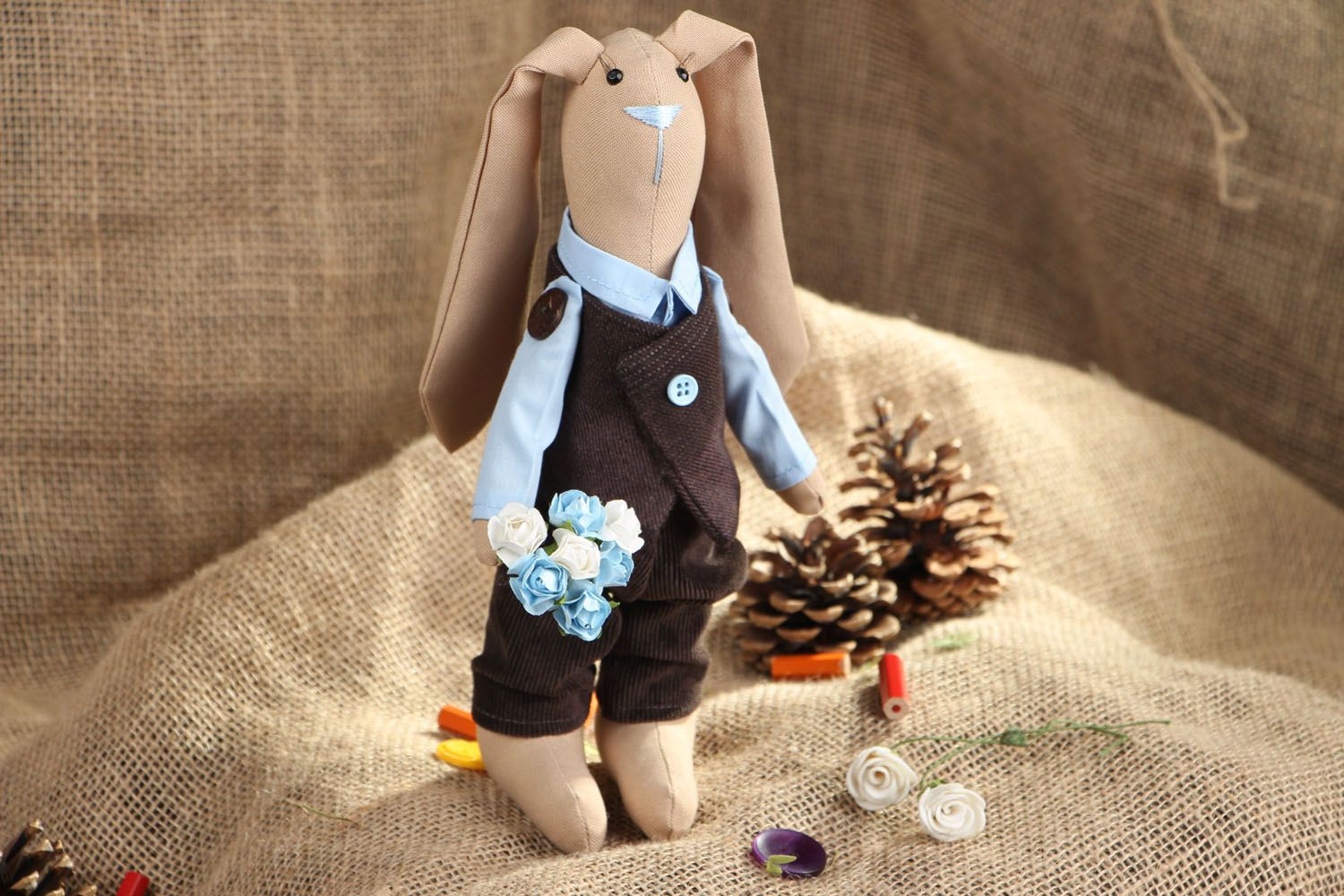 Textile toy Rabbit photo 5