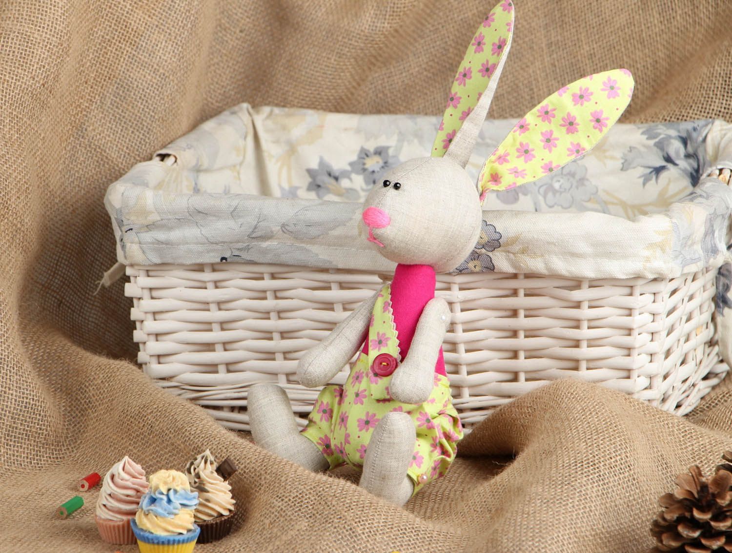 Fabric decorative toy Bunny' photo 5