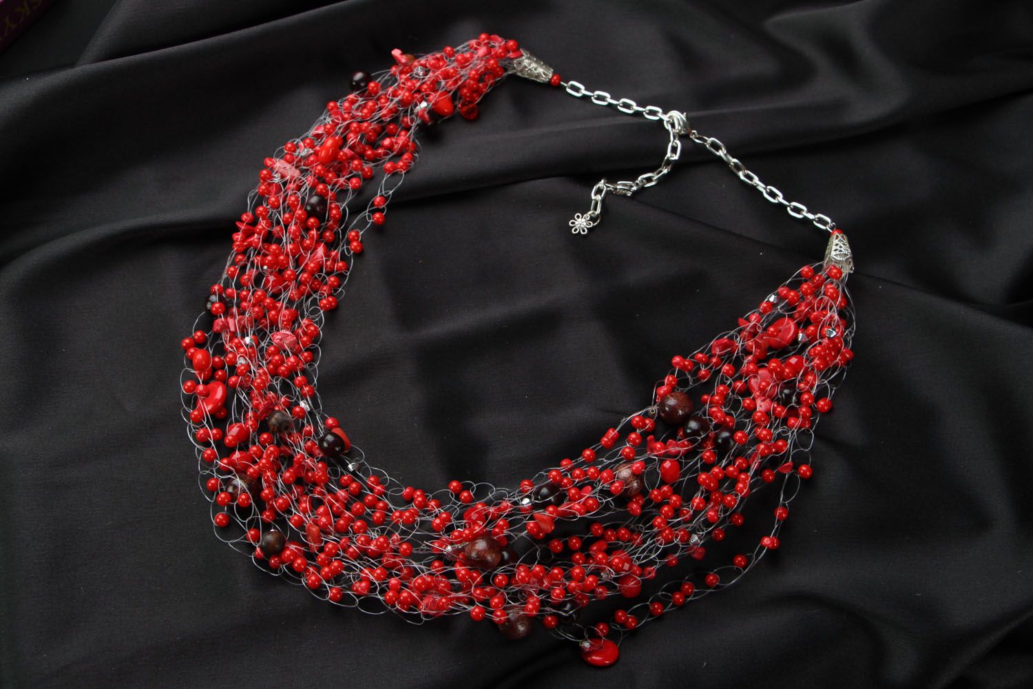 Coral necklace photo 4