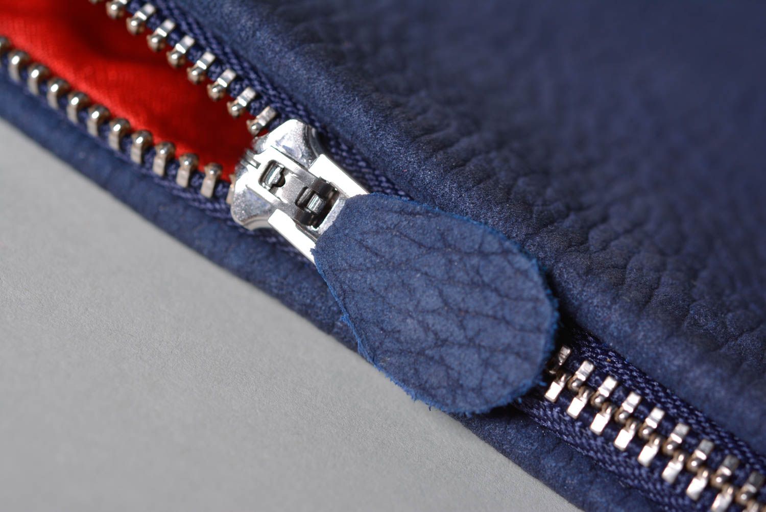 Sac bandoulière fait main bleu Sac cuir naturel tendance mode Cadeau femme photo 3