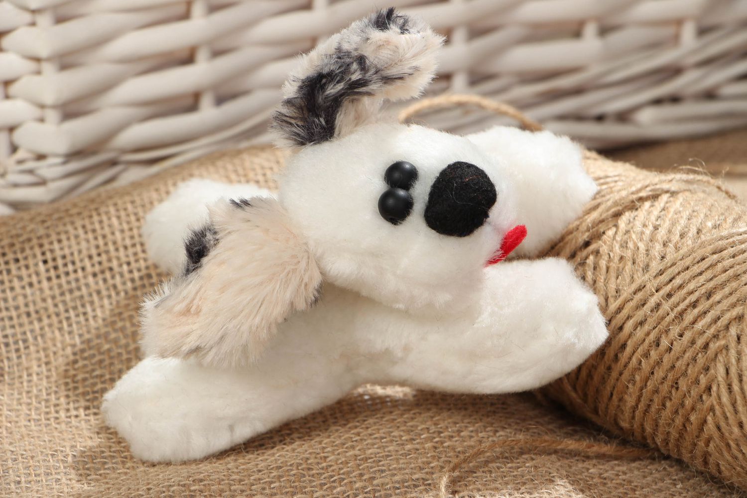 Children's soft fur toy Puppy photo 5