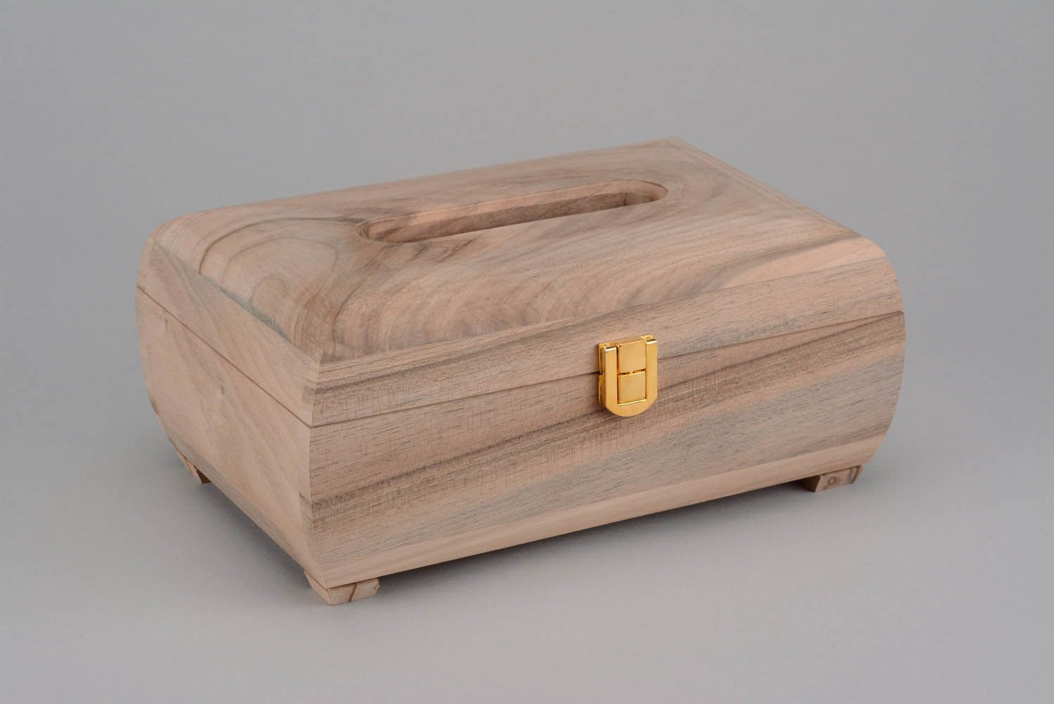 Blank box made of wood photo 1