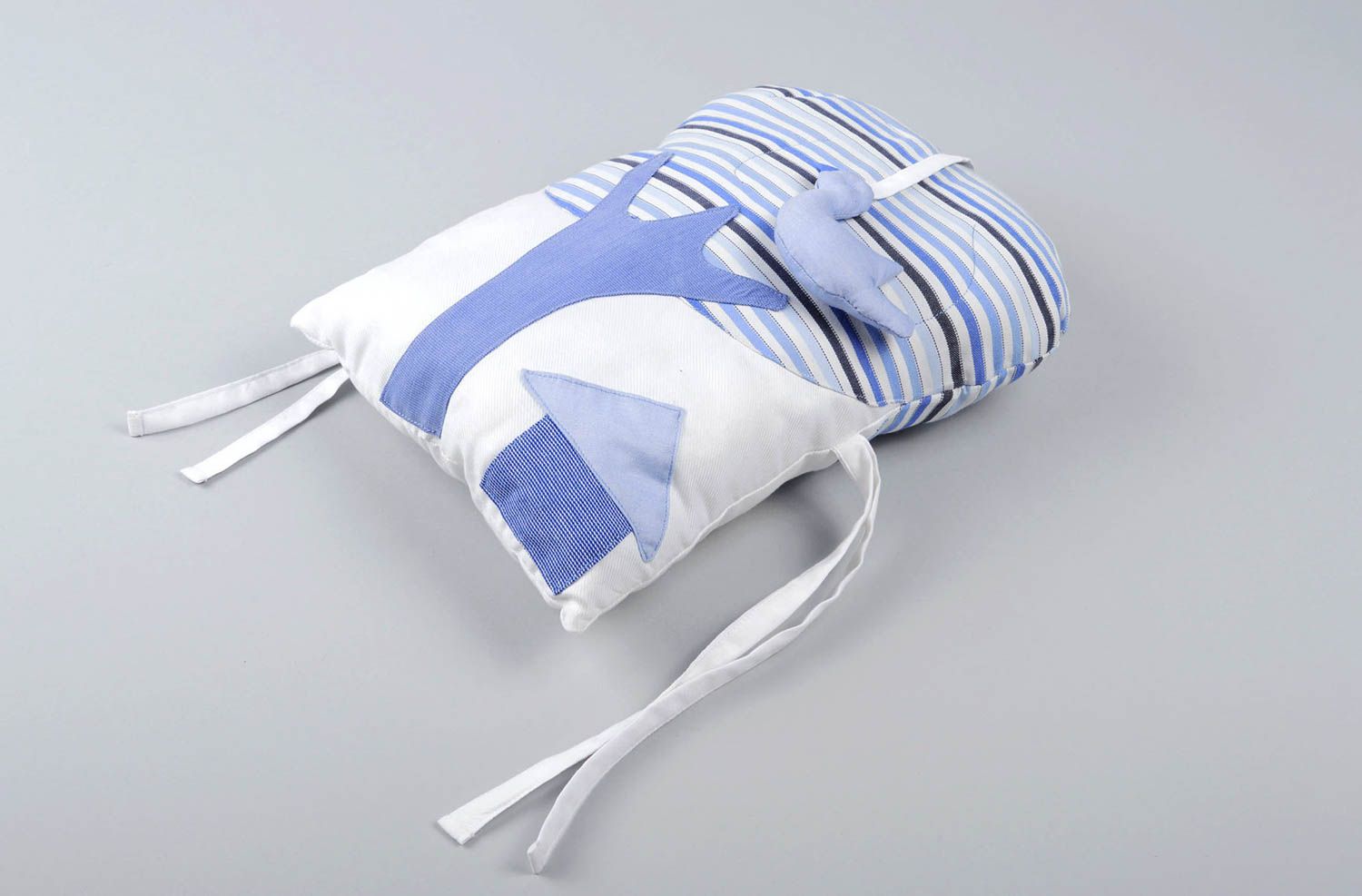 Bett Kopfschutz Baby handmade Nestchen für Babybett Artikel für Kinder originell foto 8
