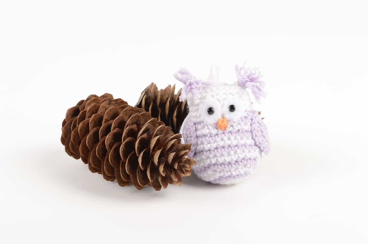 Llavero hecho a crochet artesanal accesorio decorativo regalo original  foto 5