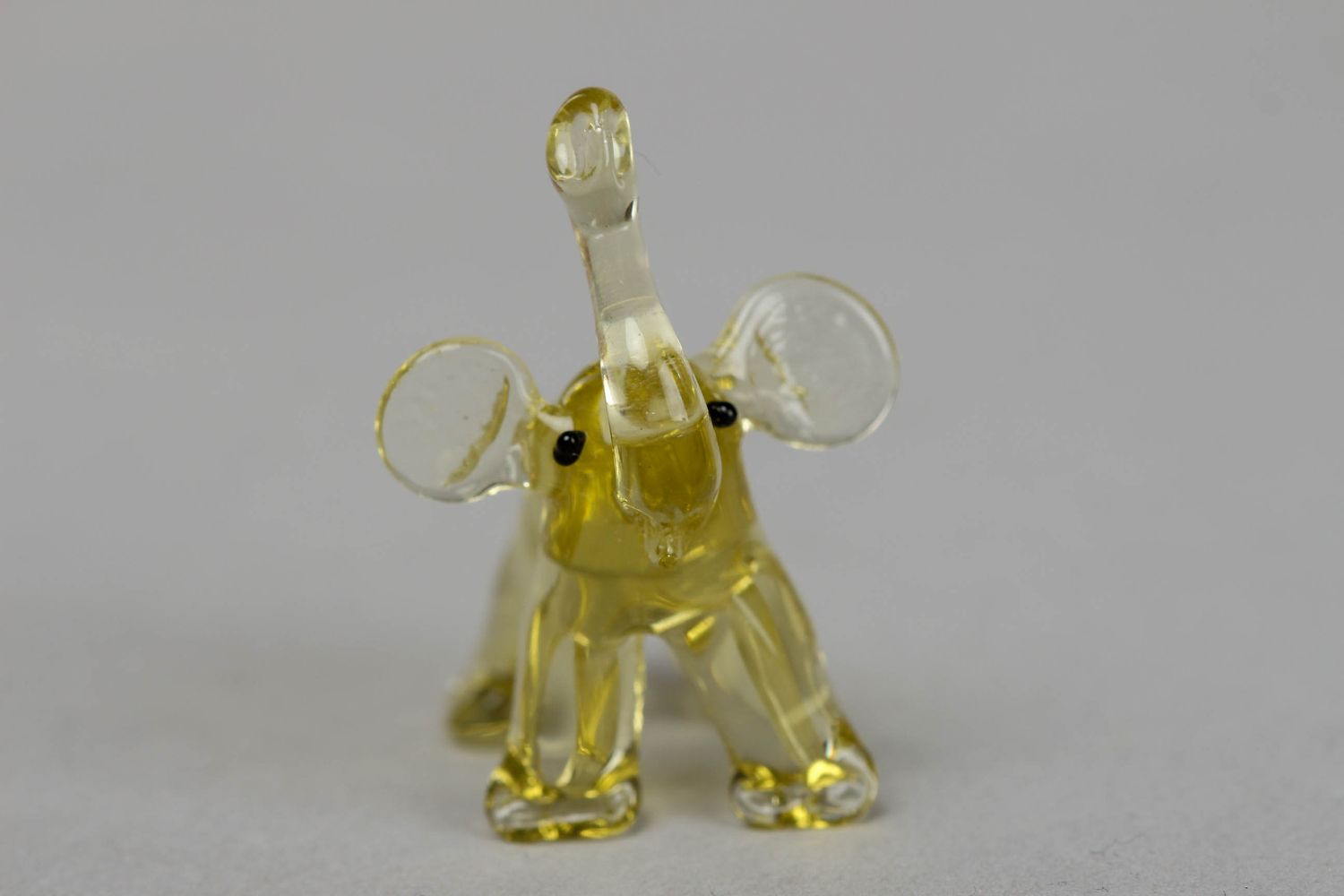 Lampwork Figurine Elefant aus Glas Handmade foto 3