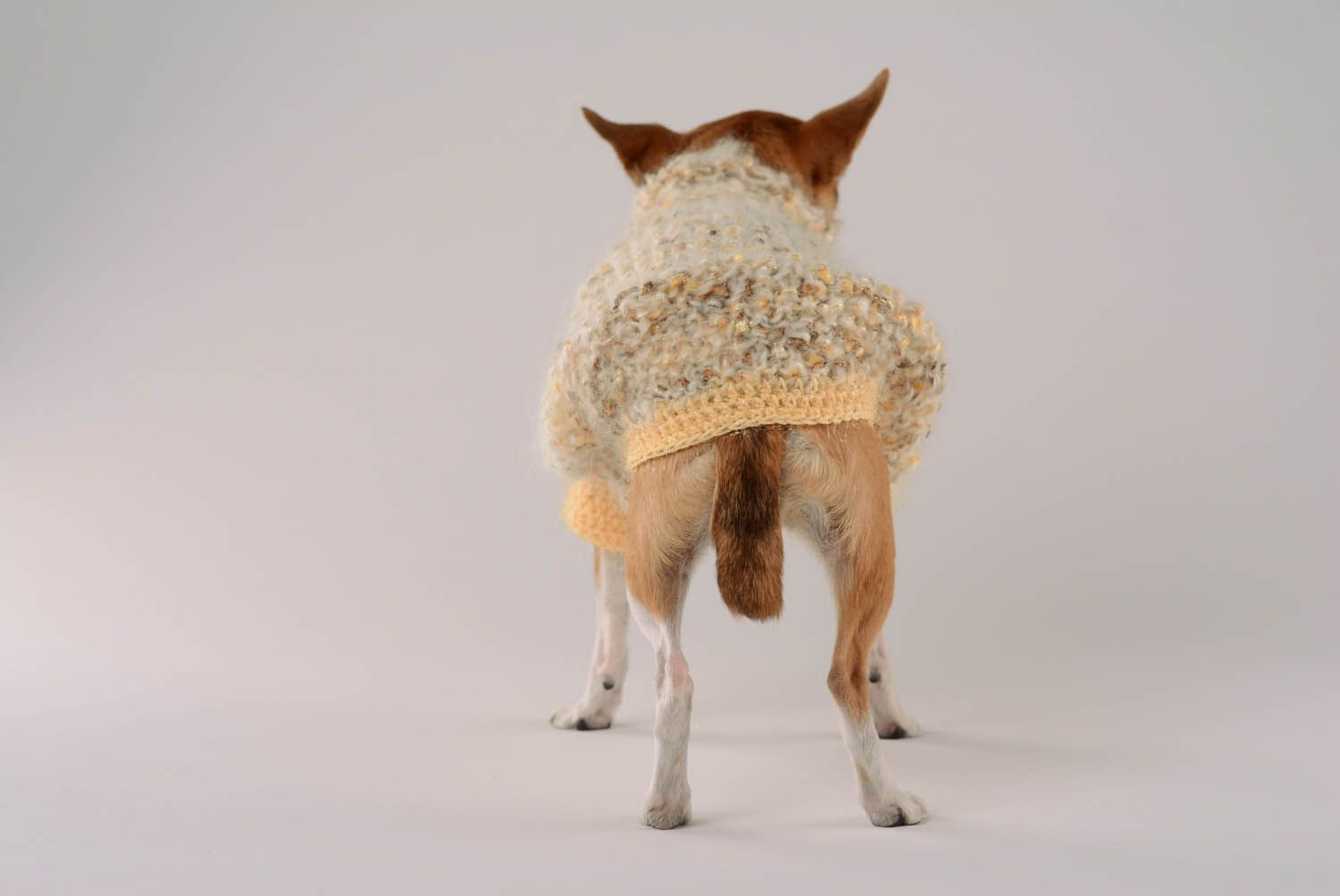 Camisola para cão tricotada a mão de мохера Banana Republic foto 5