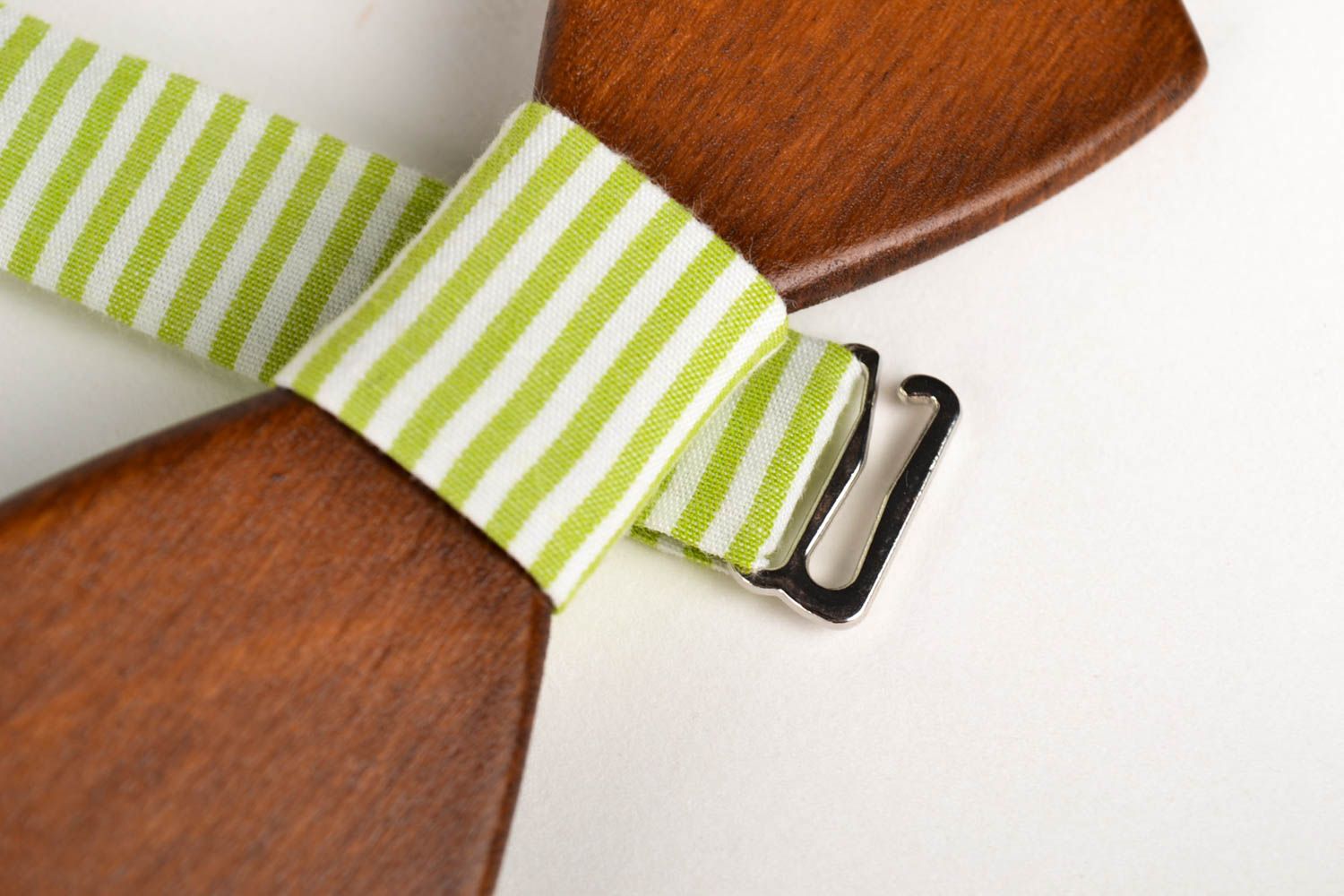 Handmade designer bright bow tie unusual cute accessory for men stylish bow tie photo 4