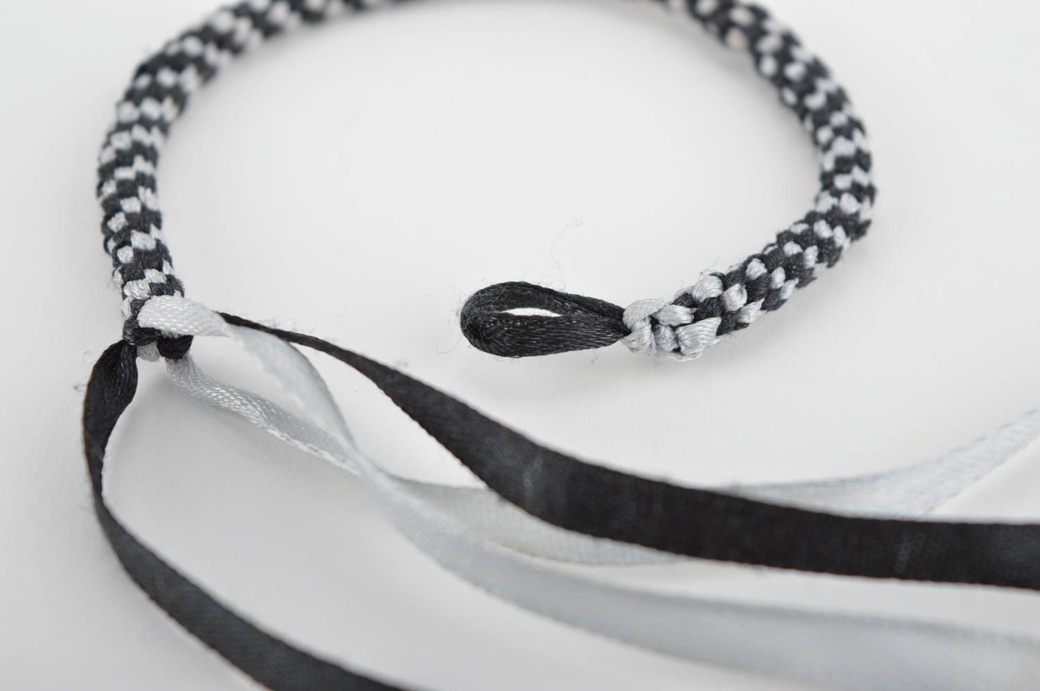 Beautiful handmade woven bracelet cord bracelet designs artisan jewelry  photo 3
