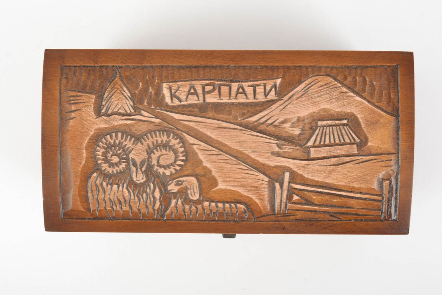 Caja decorativa hecha a mano cofre de madera regalo original para mujeres foto 2
