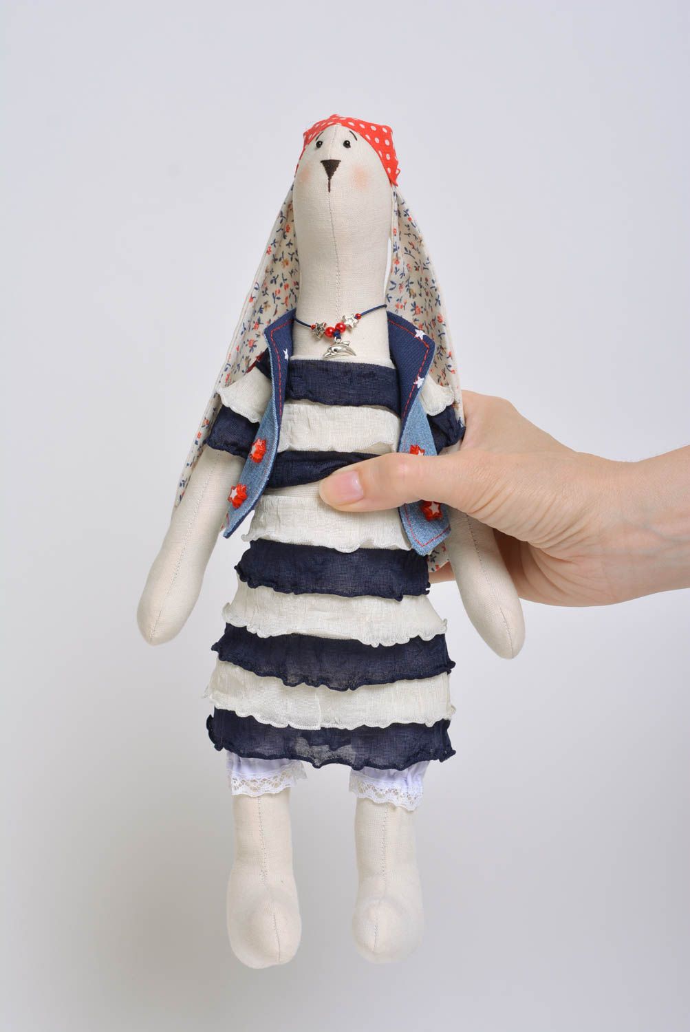 Muñeco de peluche original hecho a mano estiloso bonito decorativo para niños foto 5