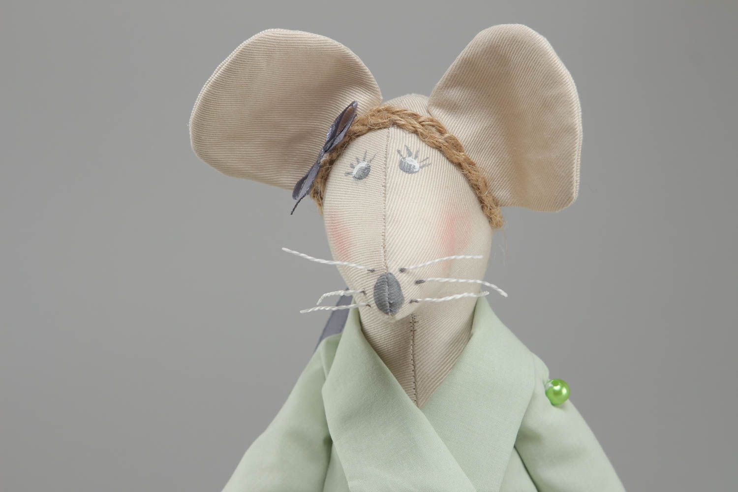 Fabric soft toy Mouse photo 2