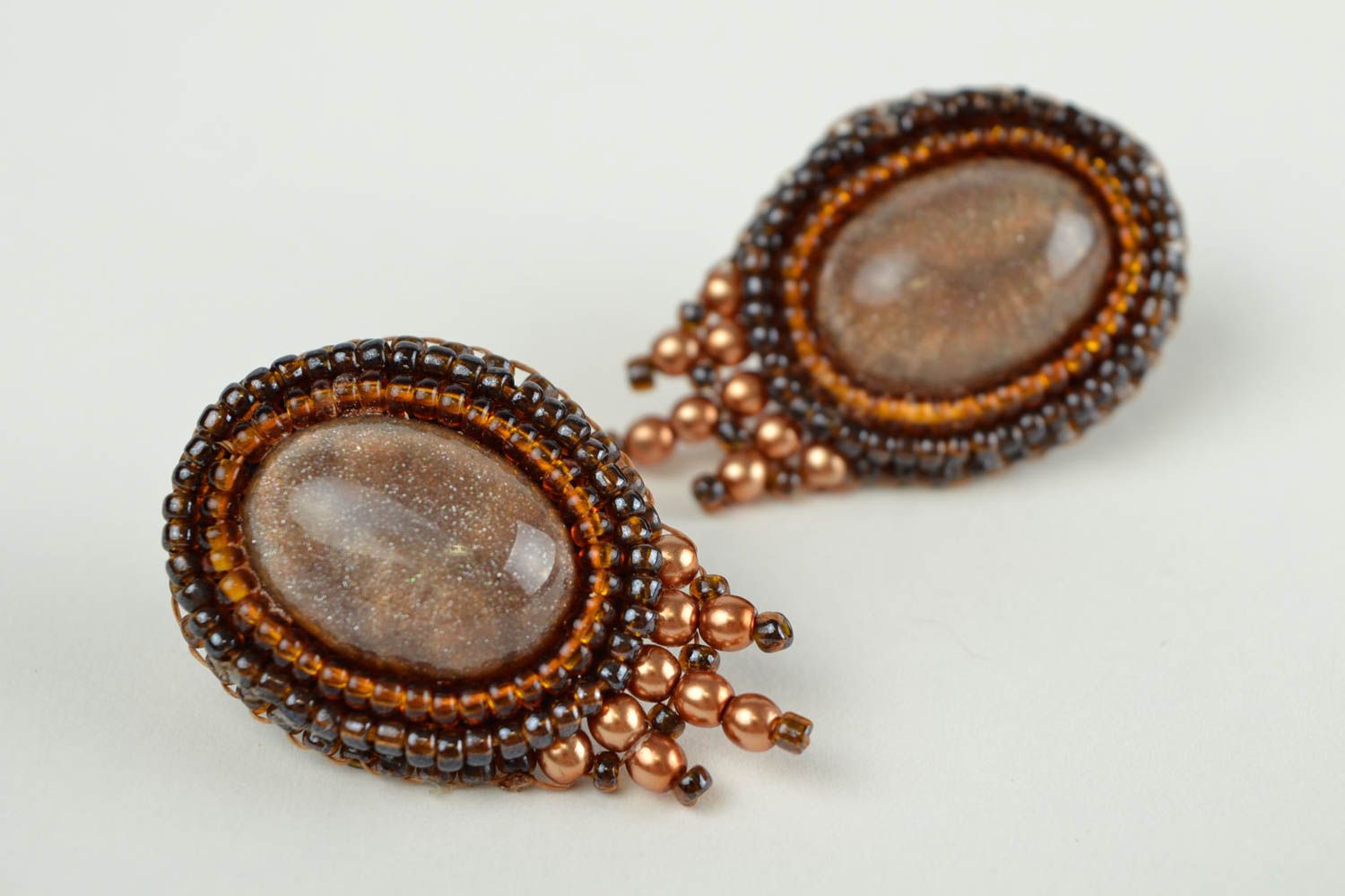 Handmade earrings beaded earrings design jewelry women fashion girl gifts  photo 2