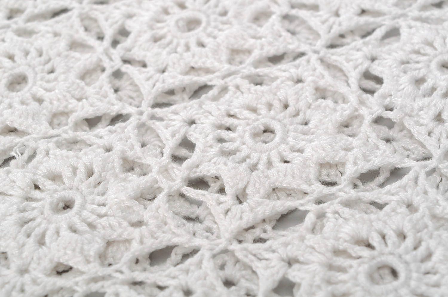 White-Snow Crocheted Dress photo 4