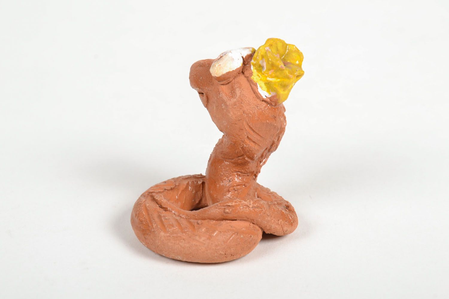 Ceramic statuette in the shape of snake photo 2