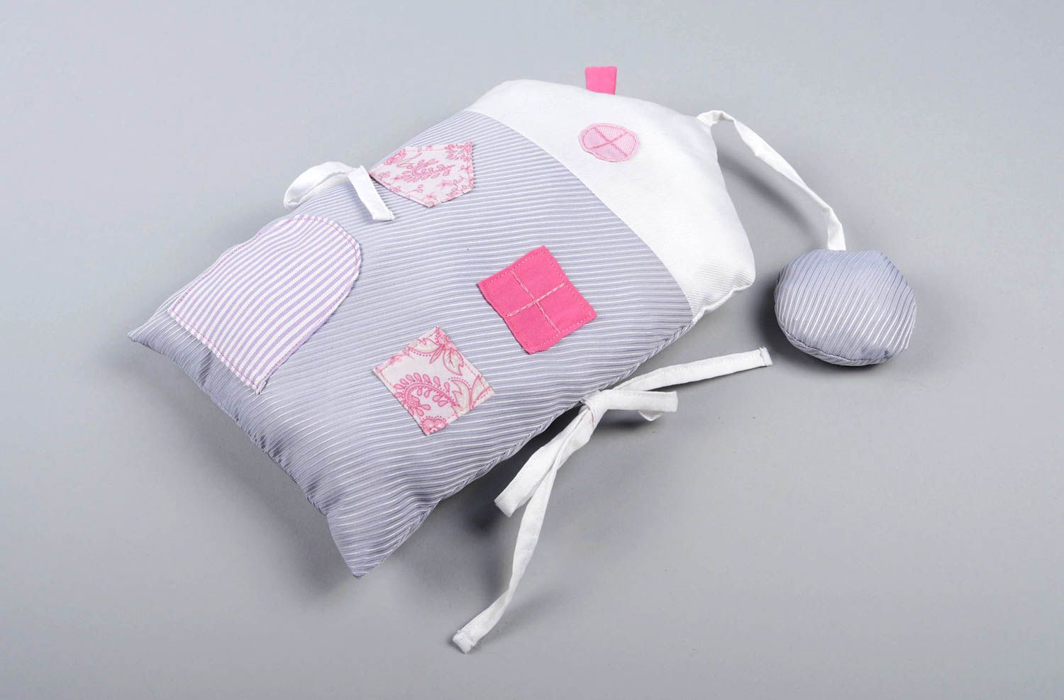 Handmade Bett Kopfschutz Baby Nestchen für Babybett exklusiv Nestchen Haus   foto 7