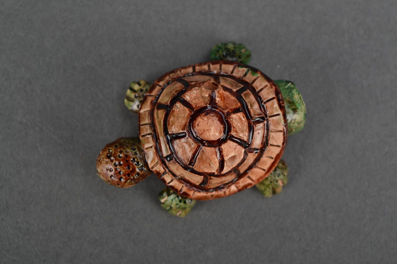 Ceramic whistle Turtle photo 4