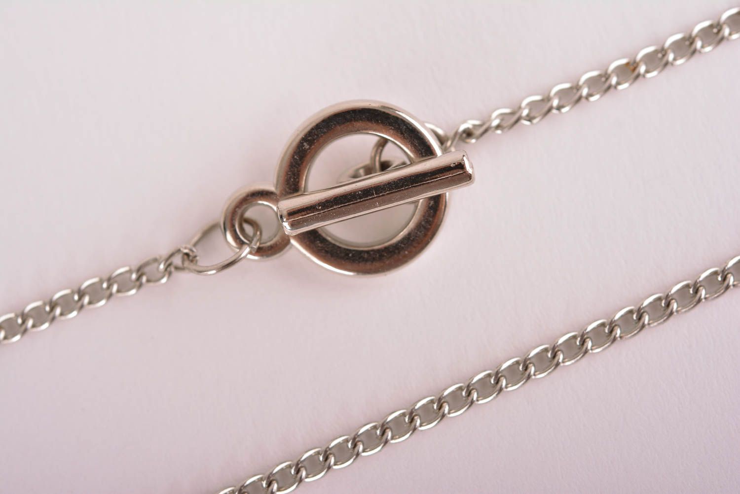 Cute handmade flower pendant fashion accessories metal necklace design photo 5