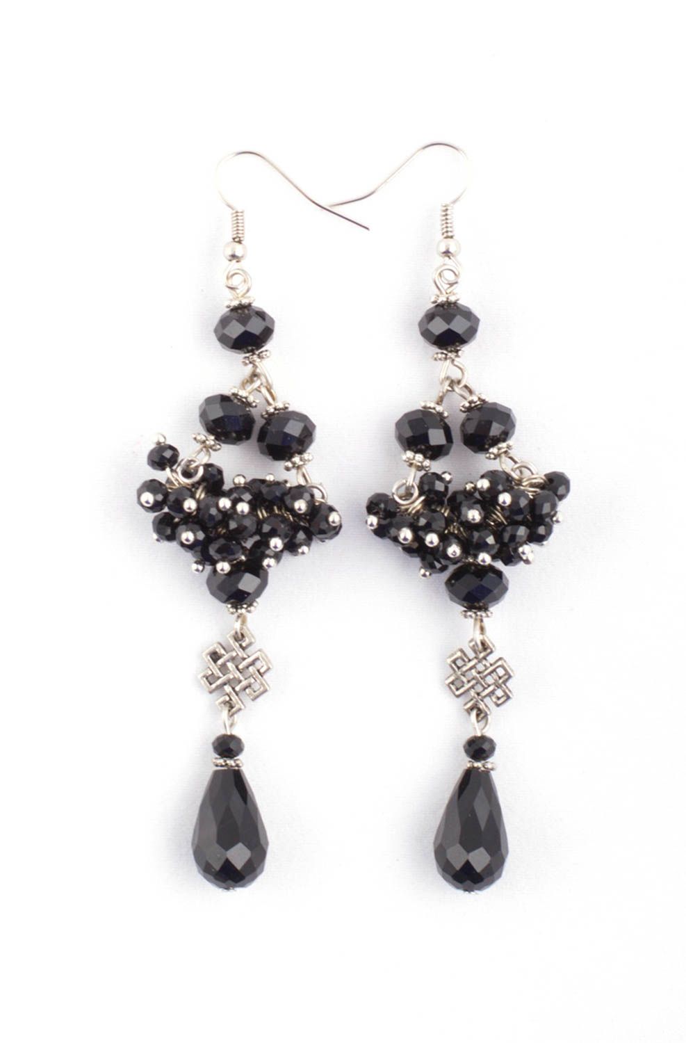 Handmade elegant cute earrings designer stylish jewelry feminine earrings photo 3