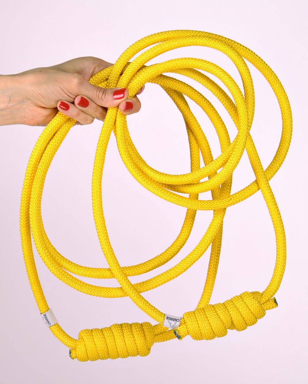 Corde de yoga avec un noeud pour exercices pratiques photo 5