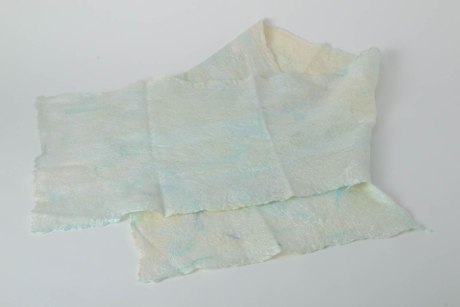 Pañuelo de seda hecho a mano regalo original para mujer chal artesanal foto 4
