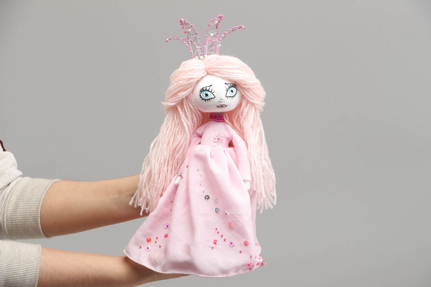 Collectible textile doll Princess of Dreams photo 4