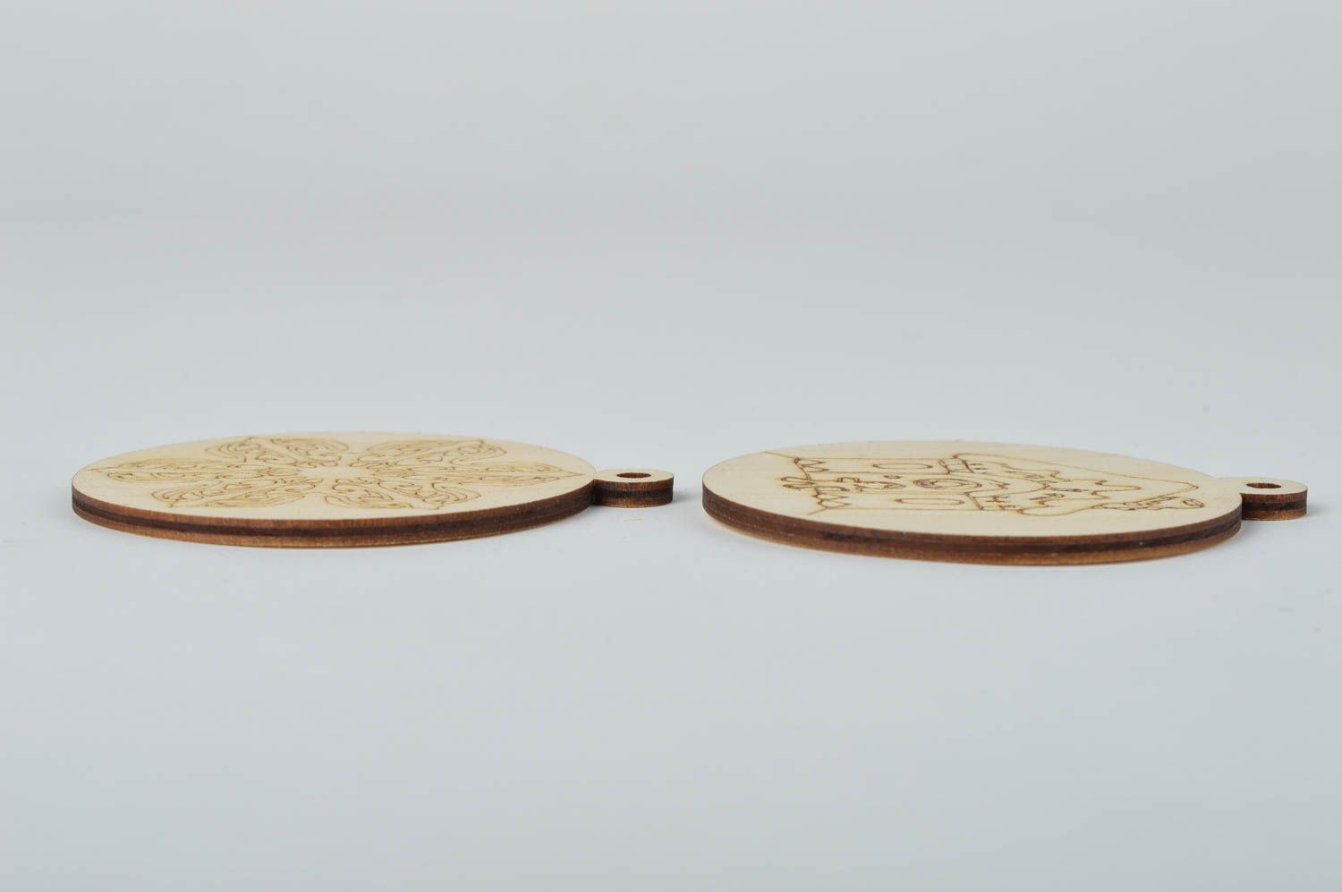 Handmade large blanks for creativity designer stylish wooden accessories photo 4