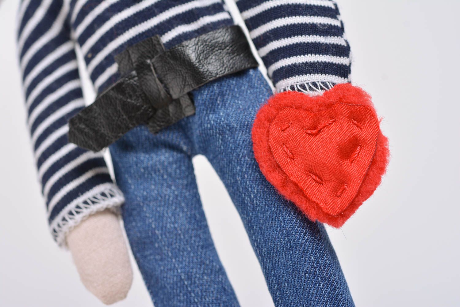 Muñeco de peluche original hecho a mano estiloso bonito decorativo para niños foto 4