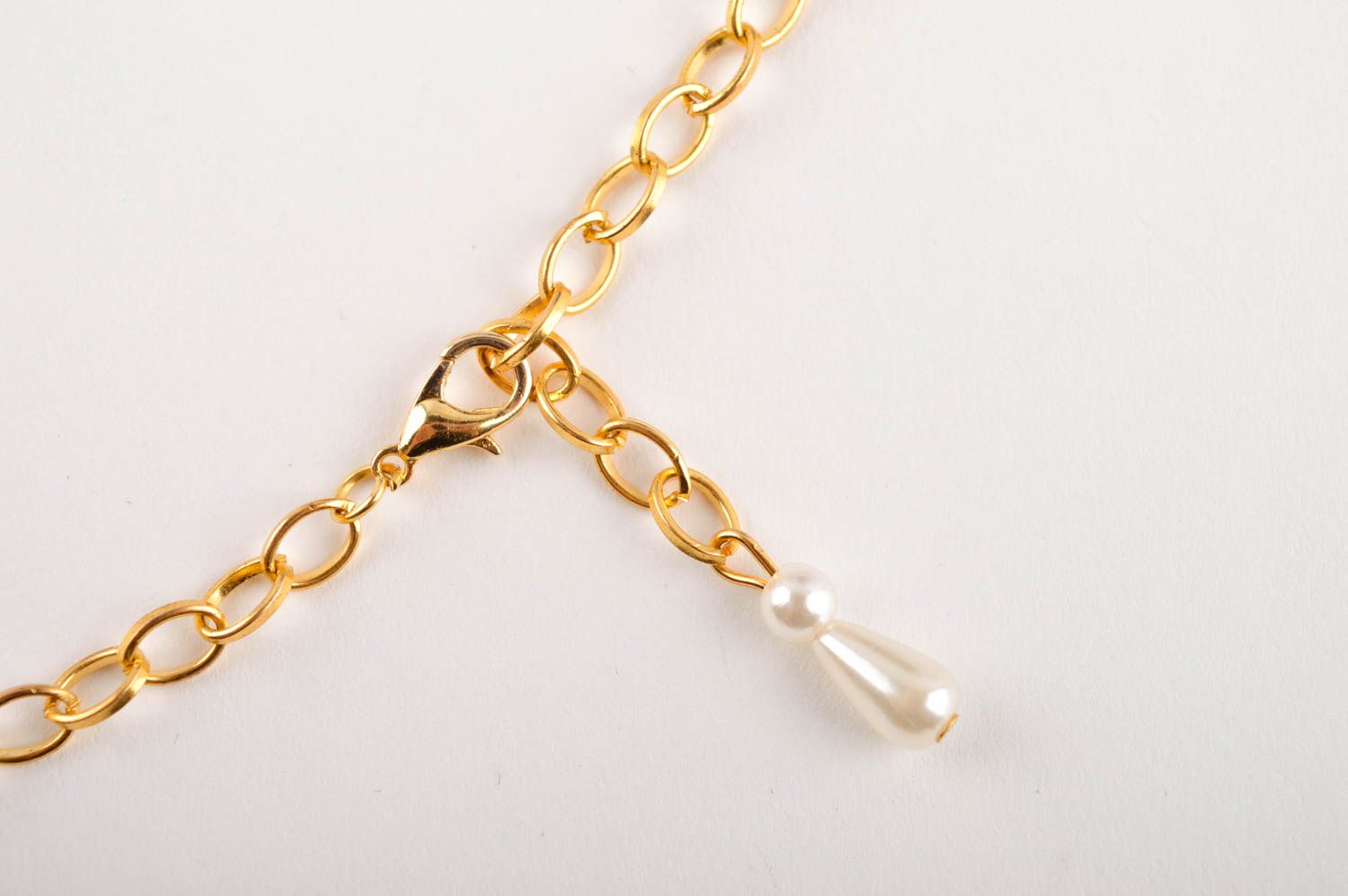 Handmade necklace stylish accessory designer jewelry present for women photo 4