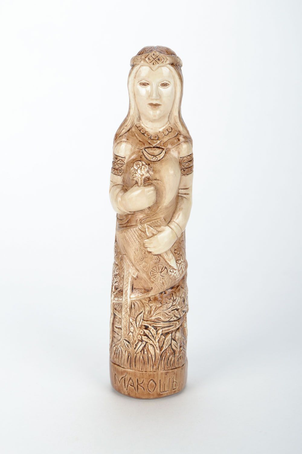 Plaster figurine of Slavic goddess Makosh photo 2