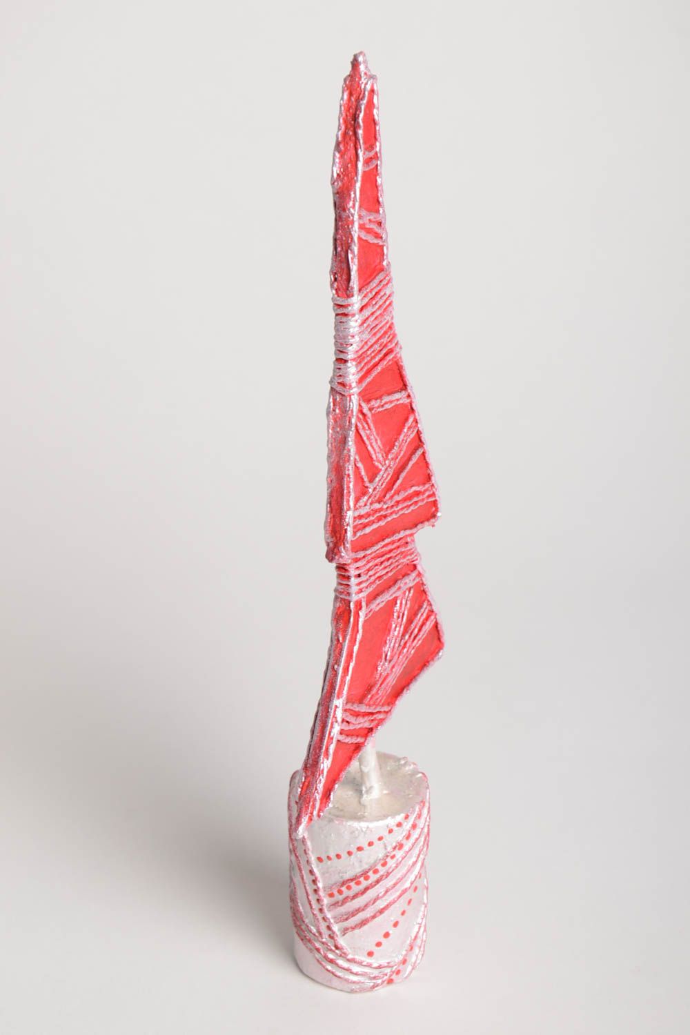 Sapin artificiel fait main Arbre décoratif papier mâché Déco maison Noël photo 3