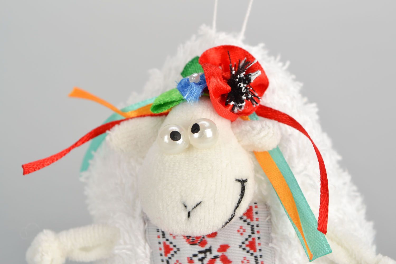 Soft toy Ukrainian Sheep photo 3